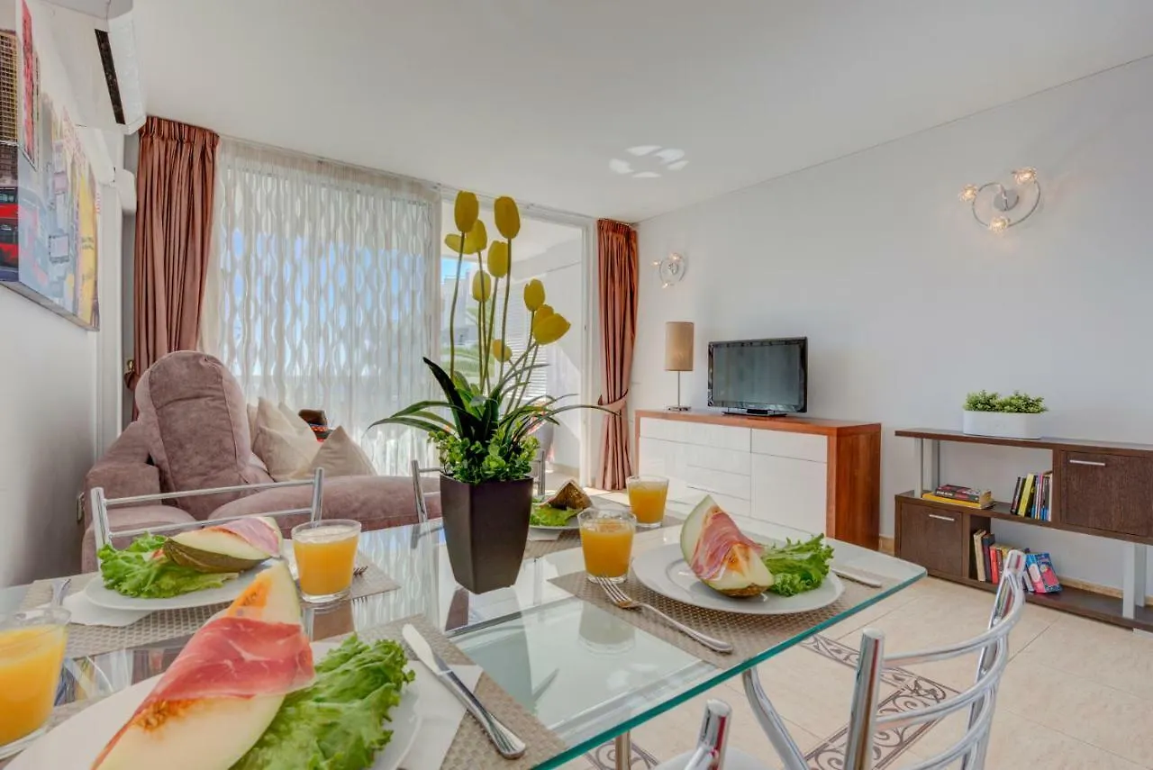 Appartement 307 Bright, Sea View, Air Conditioning With Swimming Pool à Playa de las Américas 0*,